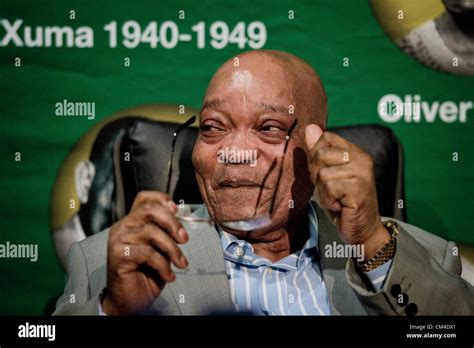 JOHANNESBURG, SOUTH AFRICA: President Jacob Zuma as the ANC’s Centenary Flame returns to Luthuli ...