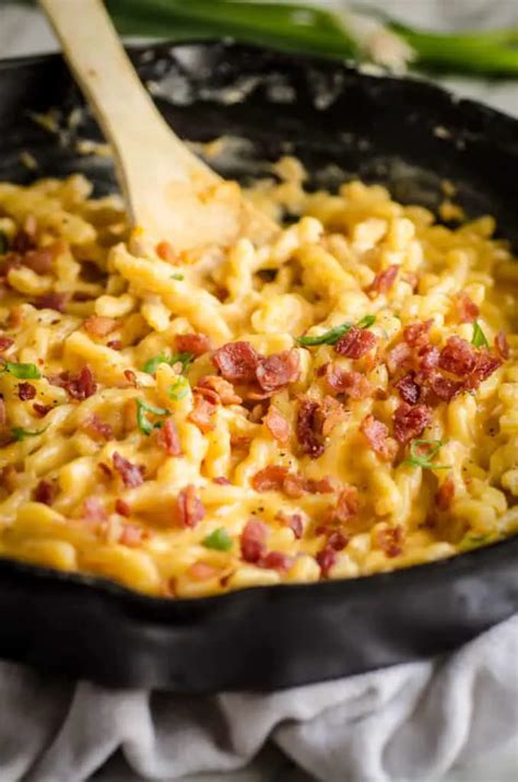 One-Skillet Bacon Mac and Cheese – The Goldilocks Kitchen