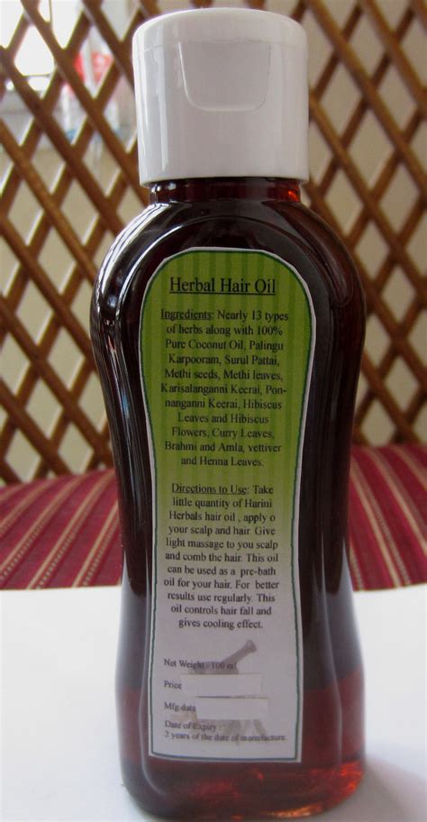 Herbal Hair Oil