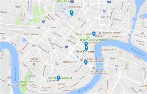 Map: From French Quarter to CBD, several robberies reported across New ...