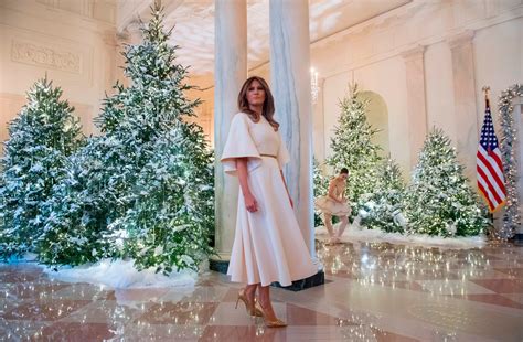 Melania Trump Christmas 2021