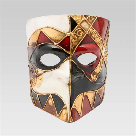 Venetian Bauta - Colored | Papier Mache Wearable Venetian Masks