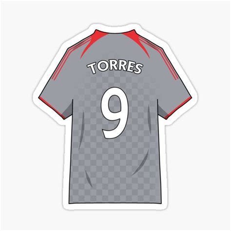 Fernando Torres Classic 2009 Jersey Liverpool FC Sticker | Shopee Malaysia