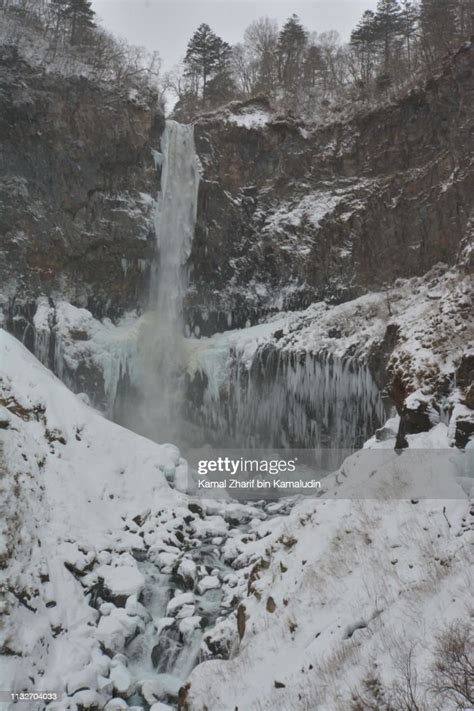 Kegon Falls During Winter High-Res Stock Photo - Getty Images