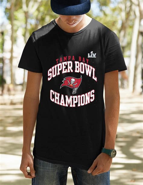 Tampa Bay Buccaneers Super Bowl LV Champions Quarterback Notch Shirt ...