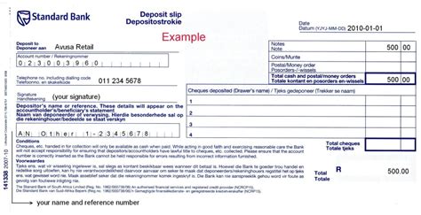 4 Deposit Slip Templates Word - formats, Examples in Word Excel