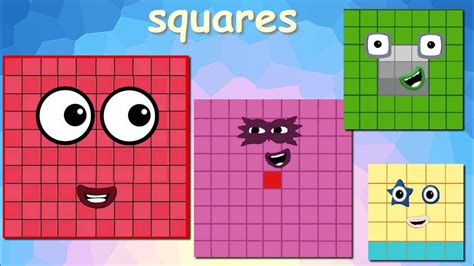 Numberblocks New Official Images 36 49 64 81 From Magnet Meet | Images and Photos finder