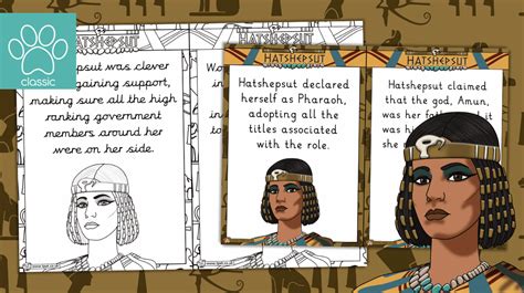 Teacher's Pet » Hatshepsut - Fact Cards