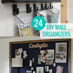 24 Awesome DIY Wall Organization Stations | Remodelaholic
