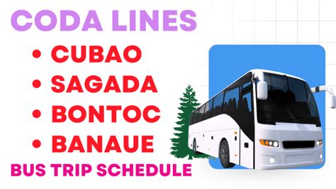 Coda Bus to Bontoc | Piso Fare 2023 and Ticket Promos Until 2024