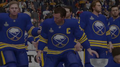 NHL 21 - Buffalo Sabres Stanley Cup Winning Celebration Animation | Nhl ...