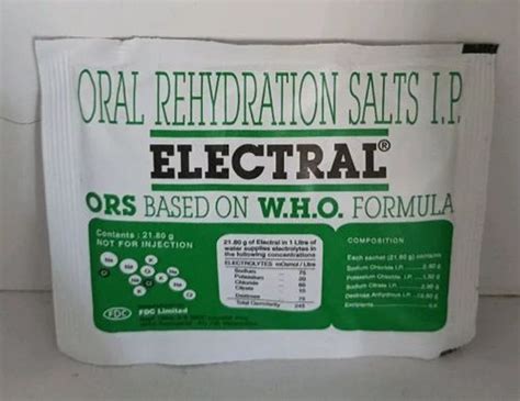 ORS Electral Powder, For Personal, Twice A Day at Rs 20 in Ranchi | ID: 26373502112