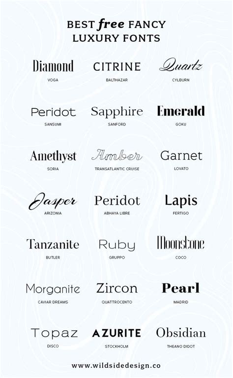 Best Free Luxury Fonts | Luxury font, Graphic design fonts, Typography fonts