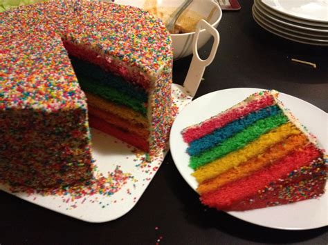 Vegie Mix: Rainbow Layer Cake