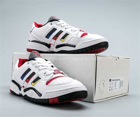 Giày Adidas Nam Torsion Edberg Comp màu trắng vạch 3 màu | Capvirgo