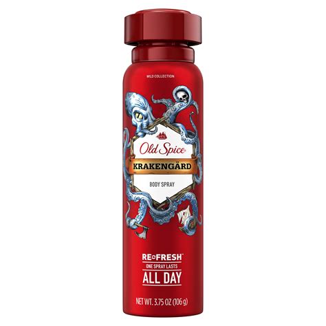 Old Spice Krakengard Body Spray for Men, 3.75 Ounces – Walmart Inventory Checker – BrickSeek