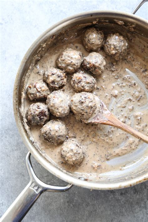 IKEA-Style Vegan Swedish Meatballs Recipe | Gluten-Free, Vegetarian