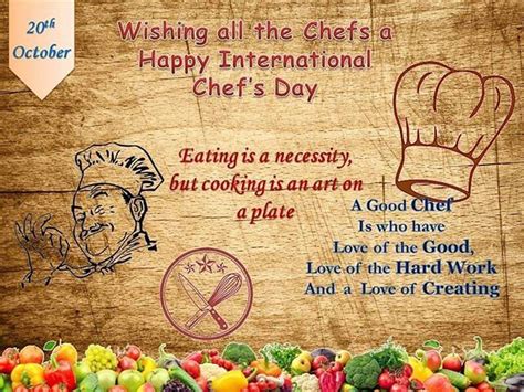 Happy International Chef Day Quotes - ShortQuotes.cc