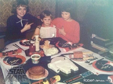 Robert is guilty of Star Wars birthday fun! 1978 – I Grew Up Star Wars