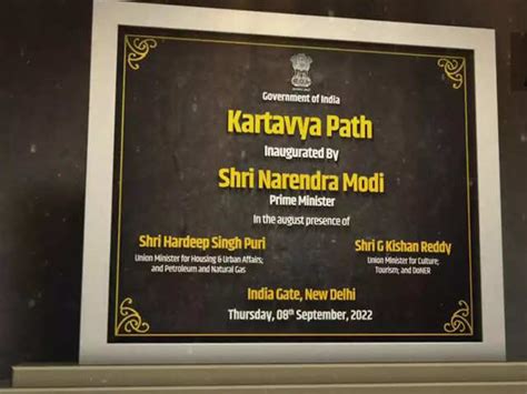 More about Kartavya Path - In pics: PM Modi inaugurates 'Kartavya Path' at India Gate | The ...