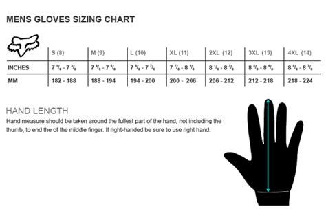 Fox Ranger Glove Sizing…? – Singletrack World Magazine