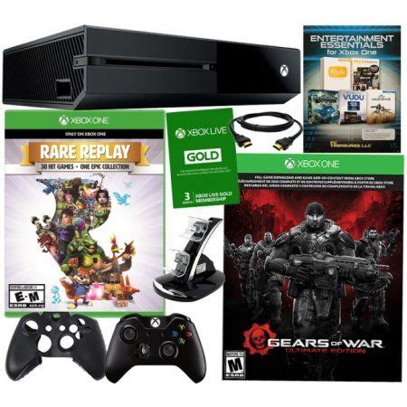 Xbox One 500GB Gears of War Ultimate Edition Bundle with Rare Replay ...