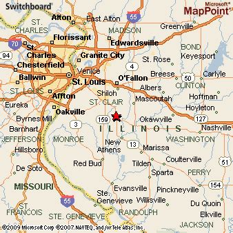 Freeburg, Illinois Area Map & More