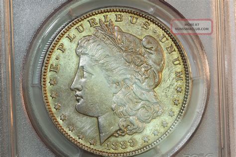 1888 Morgan Silver Dollar Pcgs Cleaning Uncirculated Details (27756839)