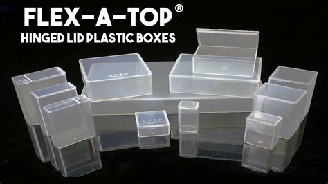 Plastic Storage Bins With Hinged Lids