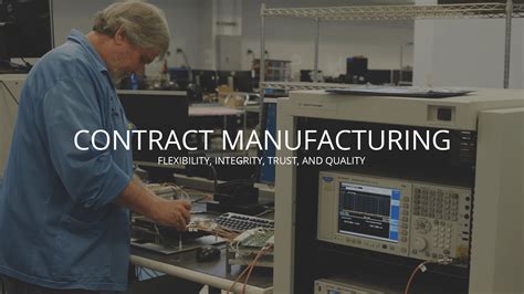 Contract Manufacturing | World's Way