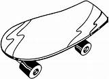 Skateboarding Coloring Pages For Kids sketch template