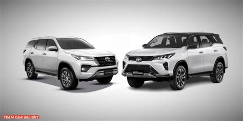 Toyota Fortuner vs Fortuner Legender - Design, Dimensions, Engines ...