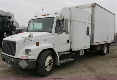 1997 Freightliner FL60 box truck with sleeper in Media, IL | Item B2541 ...