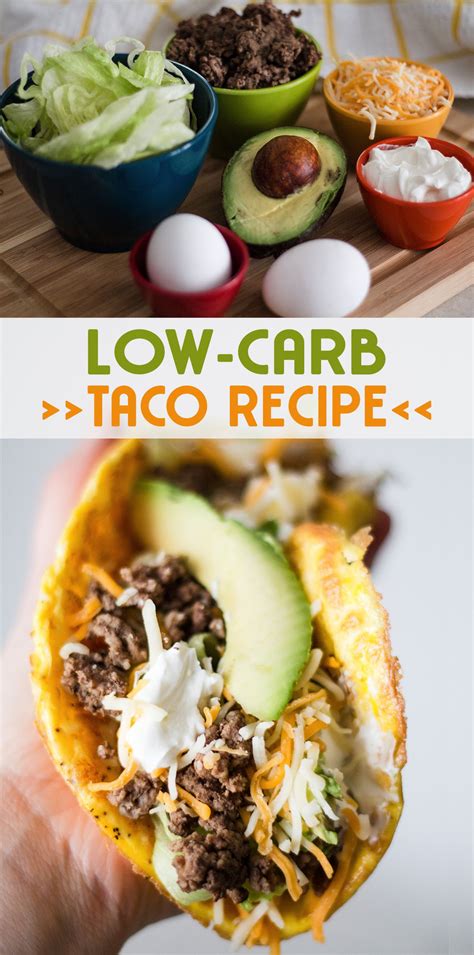 Low-Carb Taco Recipe - The DIY Lighthouse | Low carb tacos, Healthy, Low carb recipes