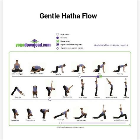 1 Hour Gentle Yoga Sequence - YogaWalls