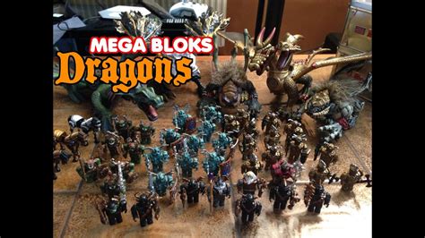 MEGA BLOKS Dragons Minifigure Collection [Huge Army] - YouTube