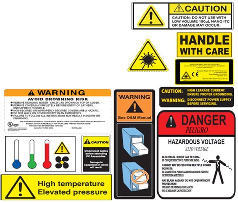 Anagraphica - Warning Label, Warning Labels, Product Warning Labels