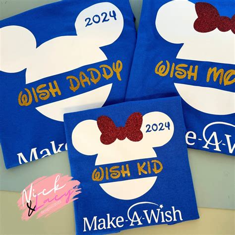 Kids Wish Trip / Make A Wish Shirt / Disney World / Matching Shirts ...