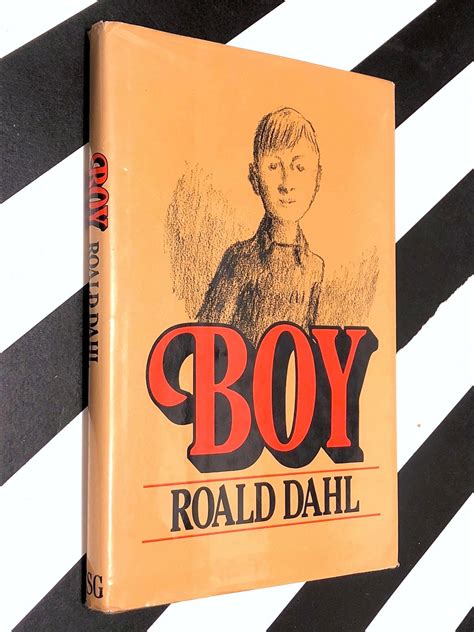 Boy by Roald Dahl (1984) hardcover book