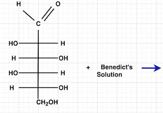 What is the product of the following reaction? Compound + Benedict's ...