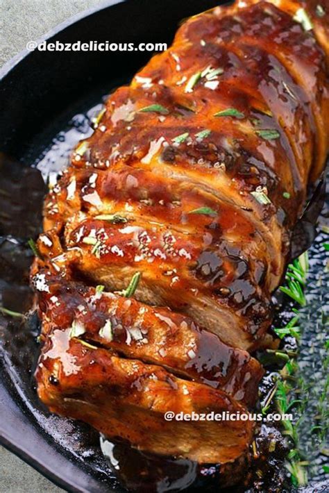 Pork Tenderloin With Honey Garlic Sauce, Oven Roasted Pork Tenderloin | Recipe | Pork fillet ...