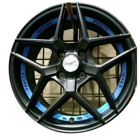 Aluminium Black Polished Sports Car Alloy Car Wheel, Size: 13-20 Inch at Rs 17000/piece in Mumbai