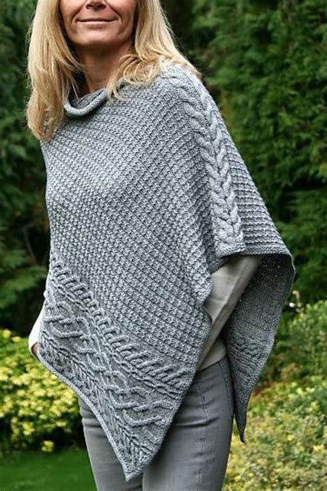 Modern Poncho Knitting Patterns- In the Loop Knitting