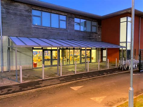 Huish Episcopi Academy | School Canopy | Free Standing Canopy - Able Canopies Ltd.