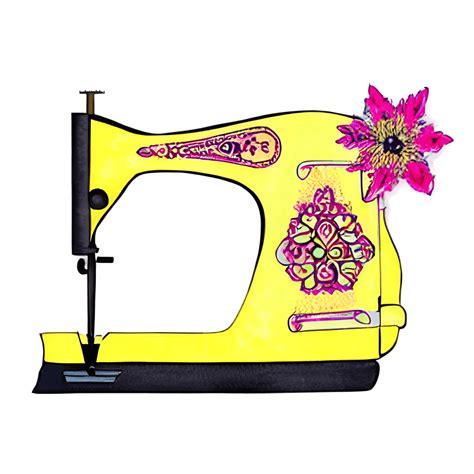 Vintage Sewing Machine Graphic · Creative Fabrica