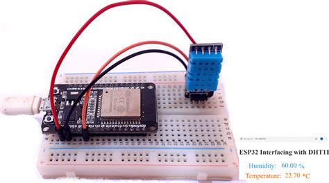 ESP32 Based Webserver for Temperature and Humidity Measurement using ...