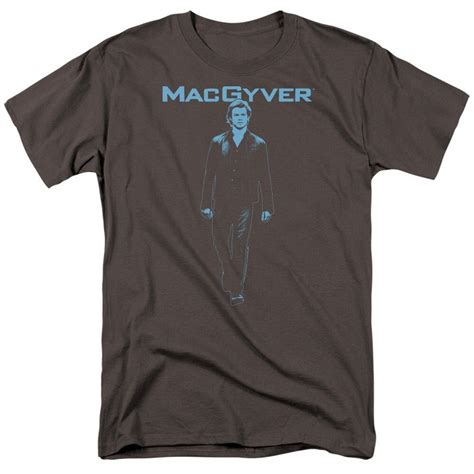 Macgyver Logo Charcoal Shirts - Etsy