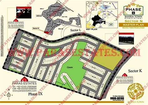 Bahria Phase 8 Sector N » Paras Estates