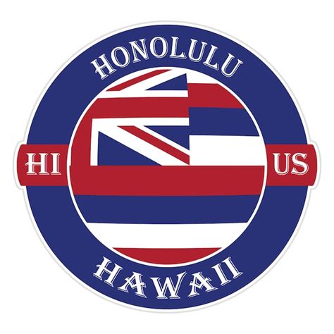 Honolulu united states logo Vectors & Illustrations for Free Download | Freepik