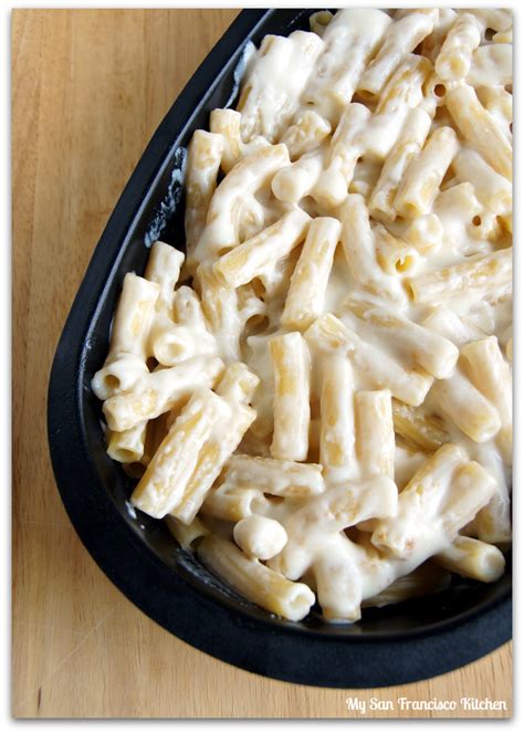 Baked Light White Cheddar Pasta